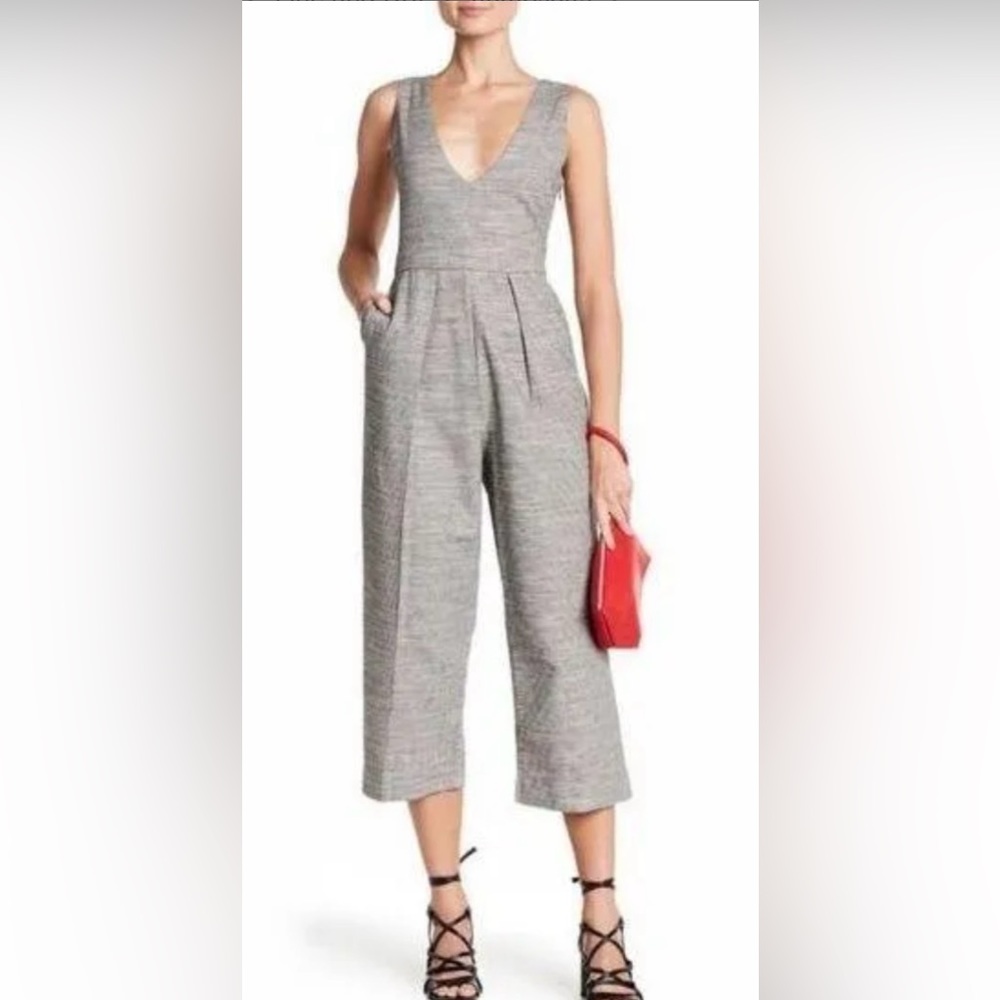 Line and Dot gray jumpsuit